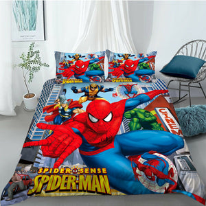 Spideyman Quilt Cover Set